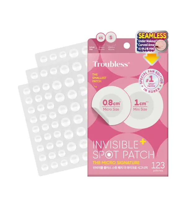 Invisible Plus Spot Patch the Micro Signature (123ea)
