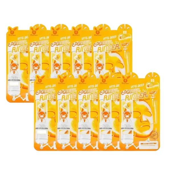Deep Power Ringer Mask Pack #Vita (10ea)