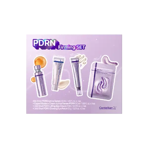 PDRN Bundle Set (Serum + Cream + Eye Cream + Eye Patches)