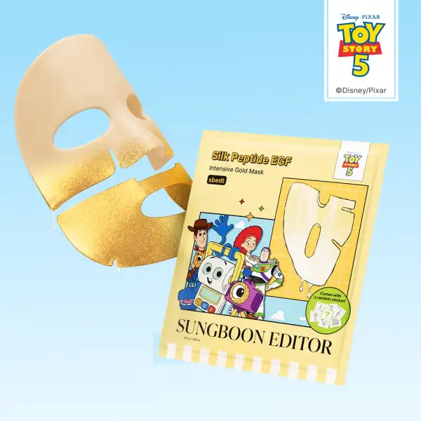 Silk Peptide EGF Gold Mask 4ea (Toy Story Edition)