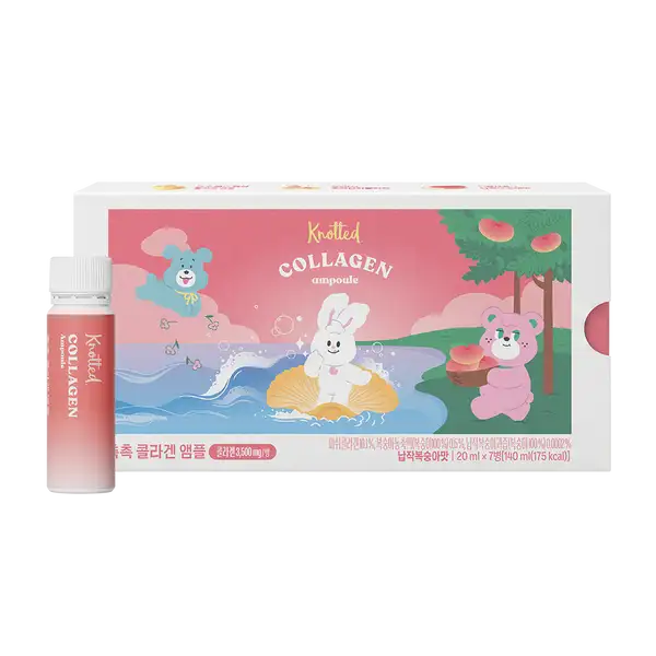 Knotted Moisturizing Collagen Ampoule (20ml x 7 bottles)