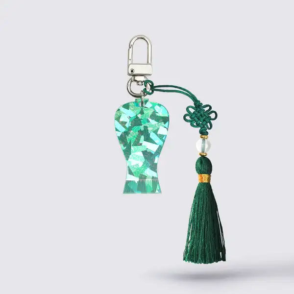 Hologram Keyring #Korean Celadon