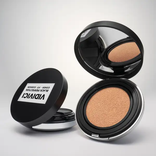 Black Perfection Cover Fit Cushion (10 Colors)