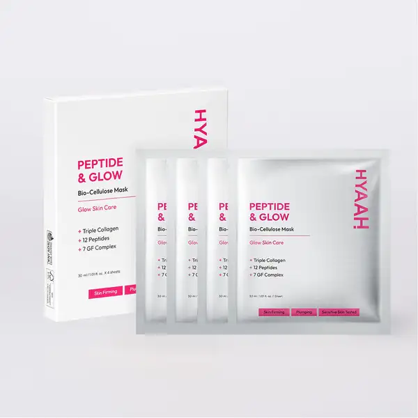 Peptide & Glow Biocellulose Mask (4ea)