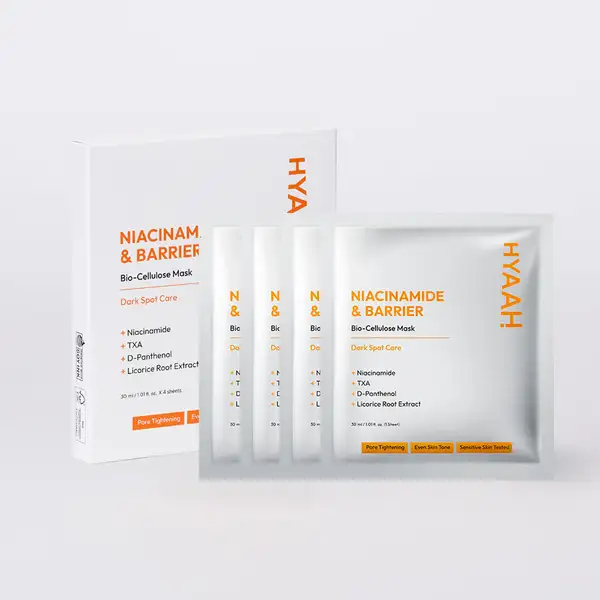 Niacinamide & Barrier Biocellulose Mask (4ea)