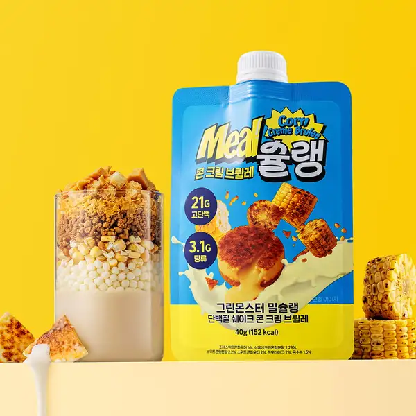 Meal Chelin Protein Shake #Corn Creme Brulee (40g*1ea)