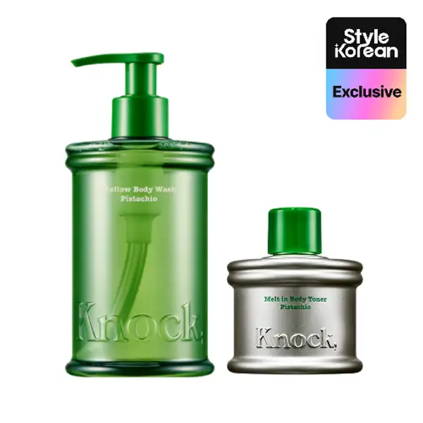 Mellow Body Wash +Toner Set #Pistachio