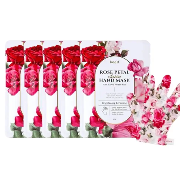 Rose Petal Hand Mask (5ea)