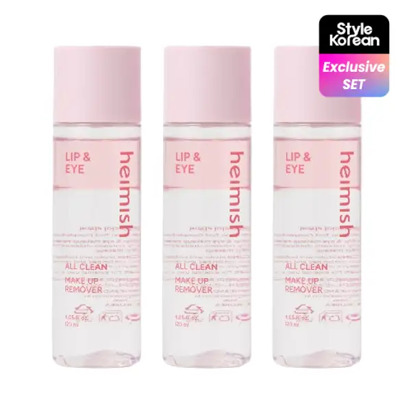 All Clean Lip&Eye Makeup Remover 120ml (3ea)