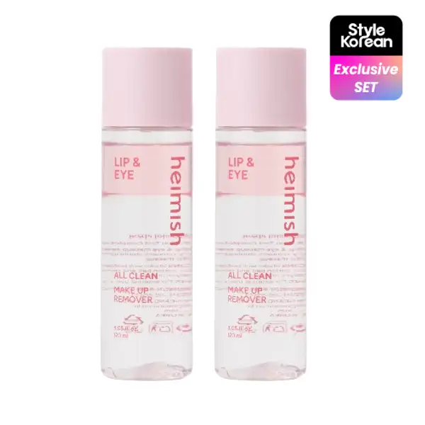 All Clean Lip&Eye Makeup Remover 120ml (2ea)