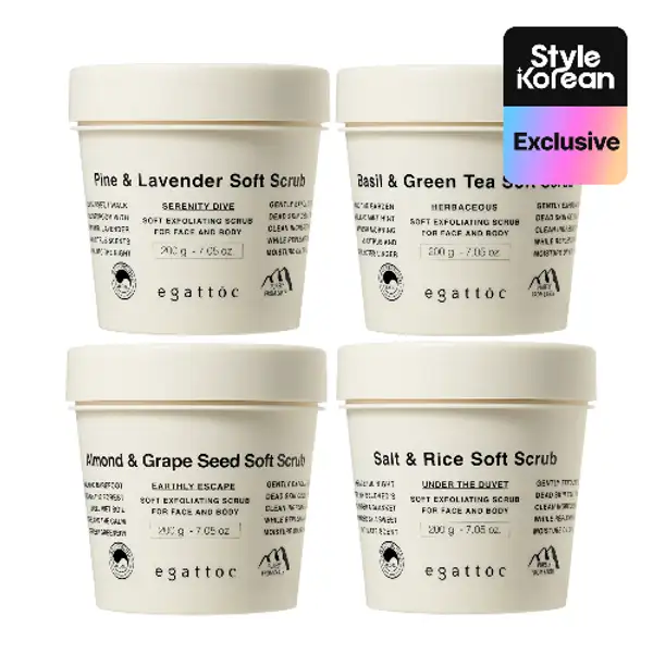 Body Scrub Discovery Set (Scrub 200mlx4)