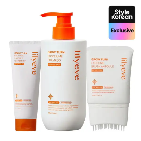 Grow:Turn Hair Care Set (Shampoo+ampoule+treatment)