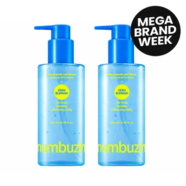Zero Blemish Oil-Free Micellar Cleansing Jelly Double Duo (200ml+200ml)