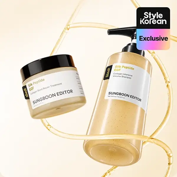 Silk Peptide EGF Collagen Hair Shampoo+Treatment Set