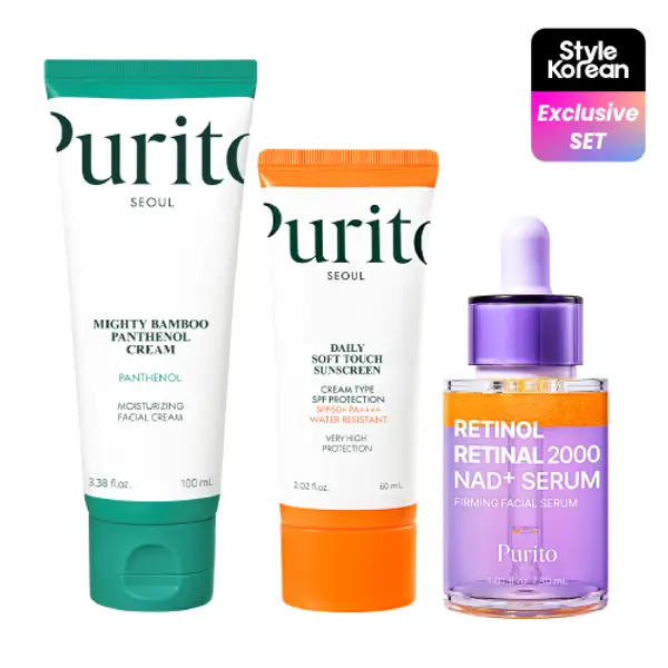 Best Sellers Trio (Bamboo Cream 100ml & Sunscreen 60ml & NAD Serum 30ml)