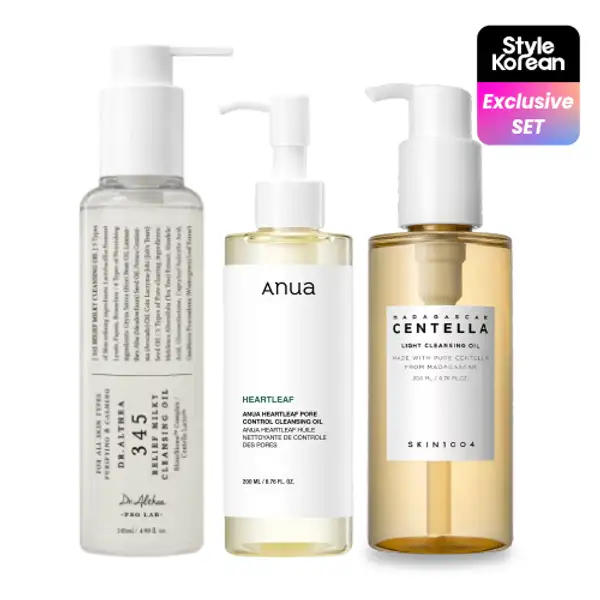 Pore & Gentle Cleansing Oil Essentials Trio
