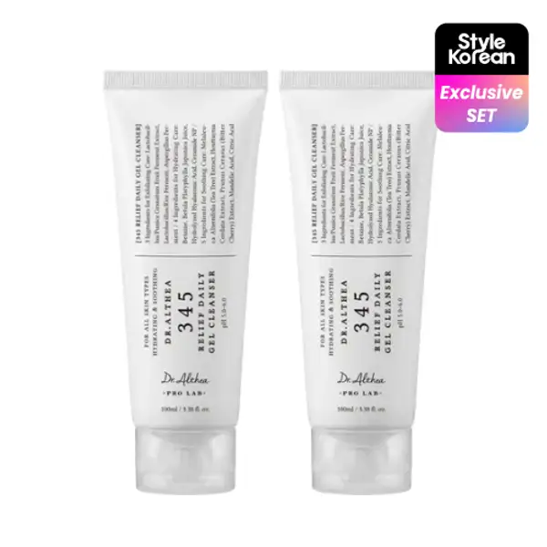345 Relief Daily Gel Cleanser Double Duo (100ml+100ml)