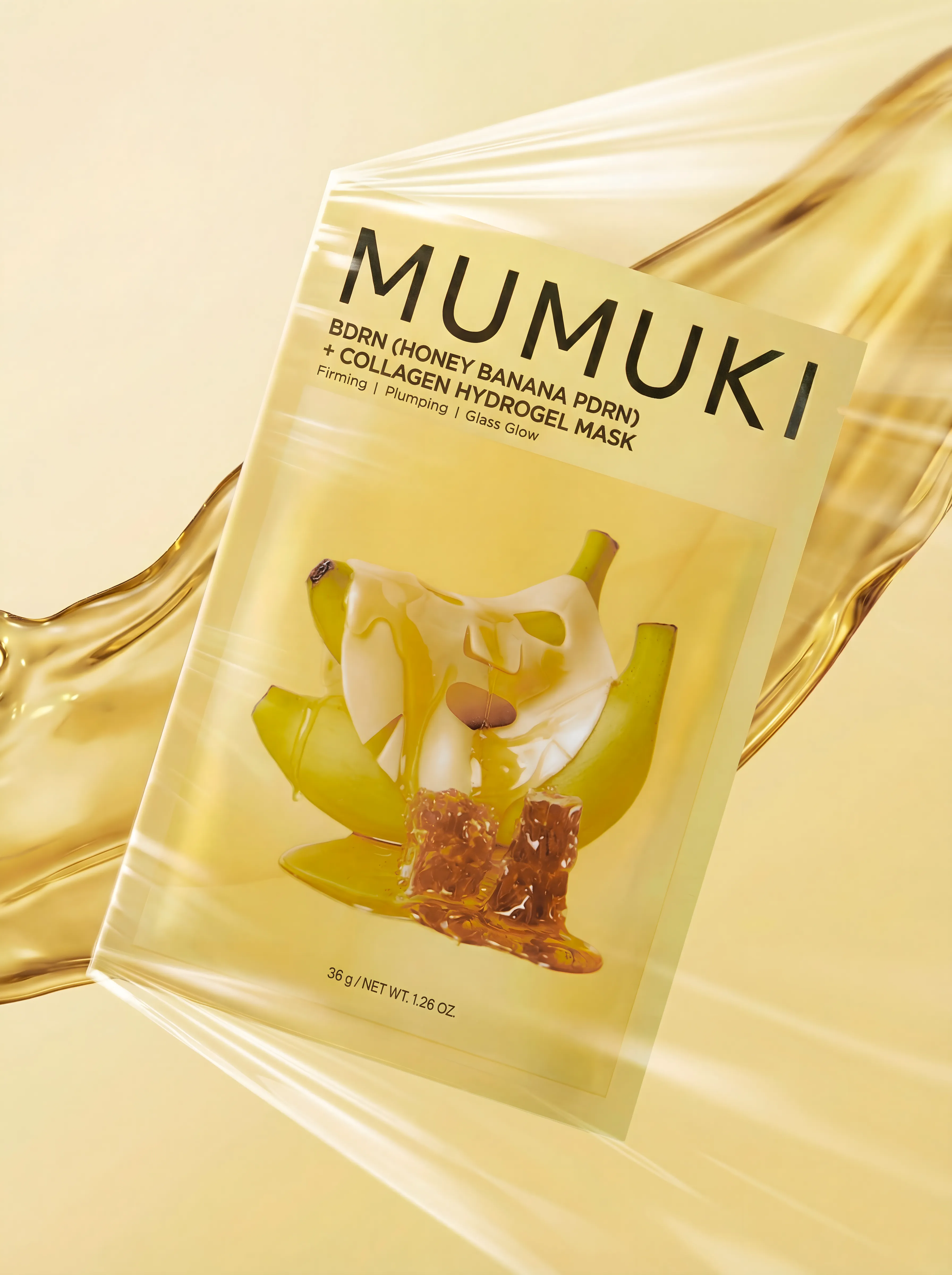 Honey Banana BDRN Hydrogel Mask 5ea