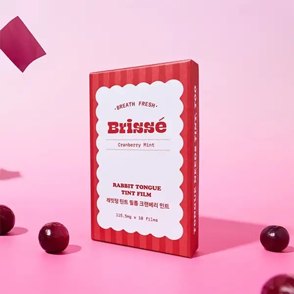 Rabbit tongue tint film 10ea (Cranberry mint)