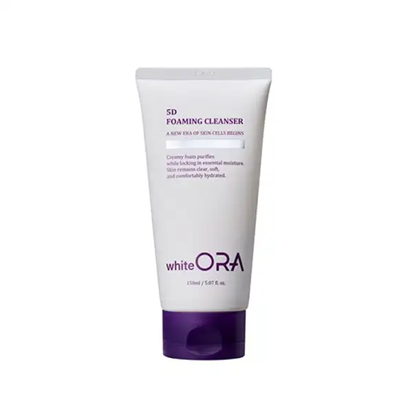 WhiteORA 5D Foaming Cleanser 150ml
