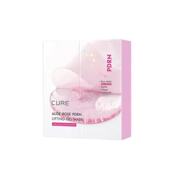 Cure Aloe Rose PDRN Lifiting Gel Mask (5ea)