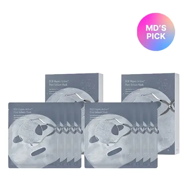 EGF Hyper-Active Sebum Mask (4EA+4EA)