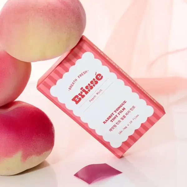 Rabbit tongue tint film 10ea (Peach mint)