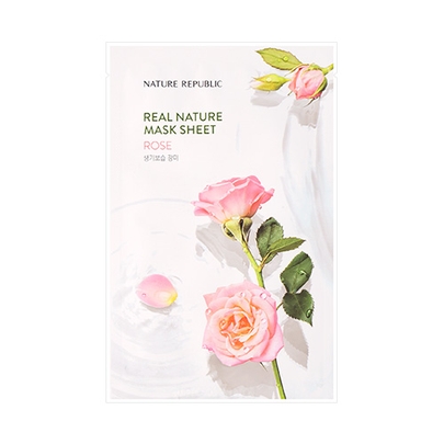 [Nature Republic] Real Nature Mask Sheet/ Rose23ml