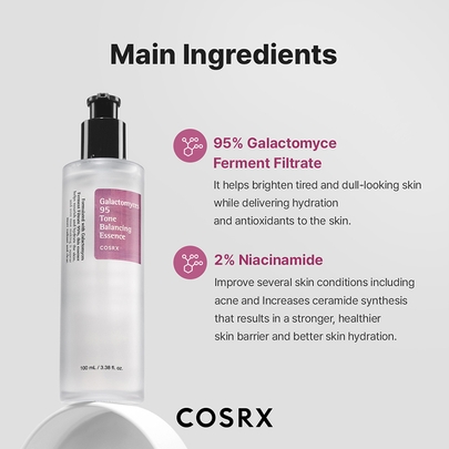 [COSRX] Эссенция с экстрактом Галактомисиса Galactomyces 95 Whitening Power Essence 100мл