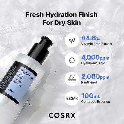 [COSRX] Эссенция с гиалуроновой кислотой Hyaluronic Hydra Power Essence 100мл