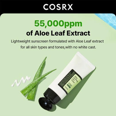 [COSRX] Солнцезащитный крем с экстрактом Алоэ Вера Aloe Soothing Sun Cream 50мл