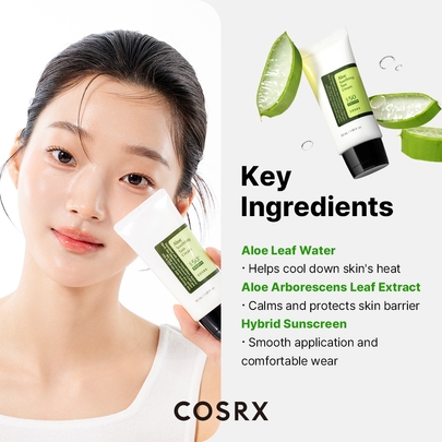 [COSRX] Солнцезащитный крем с экстрактом Алоэ Вера Aloe Soothing Sun Cream 50мл