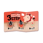 [Elizavecca] Очищающие патчи для носа Milky Piggy Black Head 3 Step Solution