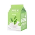 [A'PIEU] Молочная маска с экстрактом зеленого чая Milk One Pack #Greentea Milk
