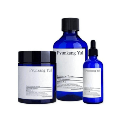 [Pyunkang Yul] Набор Moisture Skincare Set (Эссенциальный-Тонер 200мл + Увлажняющая сыворотка 100мл + Питательный крем 100мл)