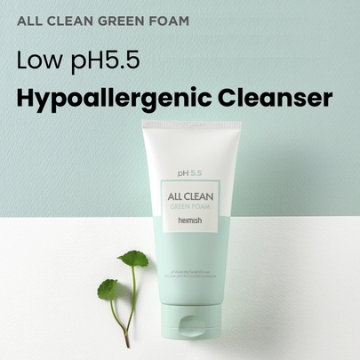 [Heimish] Пенка для умывания с pH 5.5 All Clean Green Foam 150мл