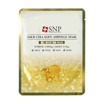 [SNP] ★1+1★  Ампульная маска с золотом и коллагеном Gold Collagen Ampoule Mask 25ml