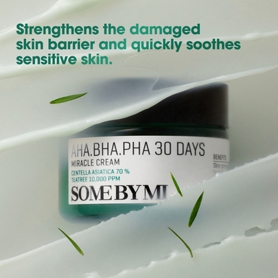 [SOME BY MI] Крем для ухода за проблемной кожей AHA BHA PHA 30 Days Miracle Cream 60гр