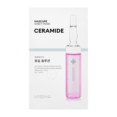 [Missha] Маска для лица MASCURE Ceramide Sheet Mask 1шт