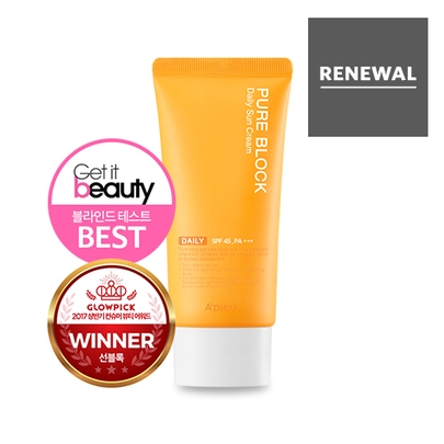 [A'PIEU] Солнцезащитный крем Pure Block Natural Daily Sun Cream 50ml