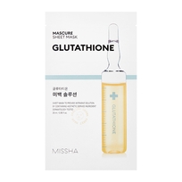 [Missha] Маска для лица MASCURE Glutathione Sheet Mask 1шт