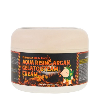 [Elizavecca] Питательный паровой крем AQUA RISING ARGAN GELATO STEAM CREAM 100g