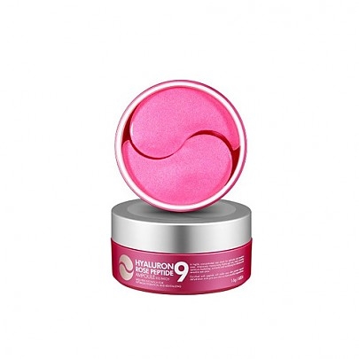 [MEDI-PEEL] Патчи для глаз Hyaluron Rose Peptide 9 Ampoule Eye Patch 60шт