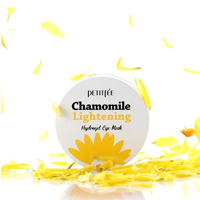[Petitfee] Патчи для глаз на основе ромашки Chamomaile Lightening Hydrogel Eye Mask 60 шт