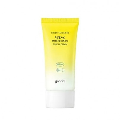 [Goodal] *Обновление* Солнцезащитный крем с осветляющим действием Green Tangerine Vita C Tone Up Cream 120гр