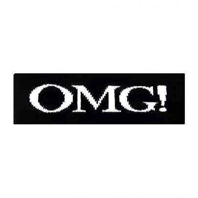 [Double dare (OMG)] **Ликвидация** Чёрная повязка для головы OMG! Man In Black Hairband