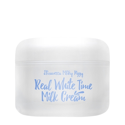 [Elizavecca] Питательный крем с осветляющим эффектом Real white time milk cream 100мл