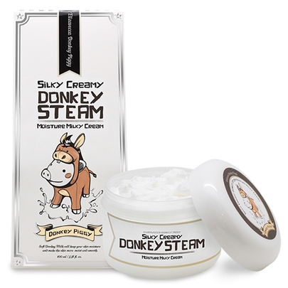 [Elizavecca] Крем для лица Donkey Piggy silky creamy donkey steam moisture milky Cream 100гр