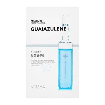 [Missha] Увлажняющая маска Mascure Calming solution sheet mask