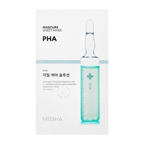 [Missha] Отшелушивающая маска Mascure Peeling solution sheet mask